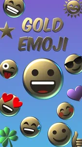 GOLD Emoji • Stickers screenshot 0