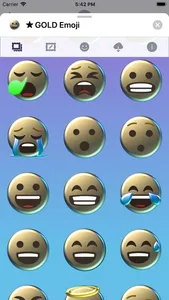 GOLD Emoji • Stickers screenshot 3