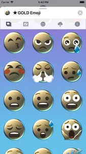 GOLD Emoji • Stickers screenshot 6