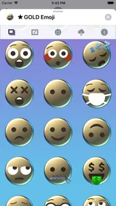 GOLD Emoji • Stickers screenshot 7