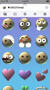 GOLD Emoji • Stickers screenshot 8