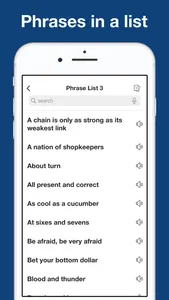 Dictionary of Phrase Origins screenshot 6