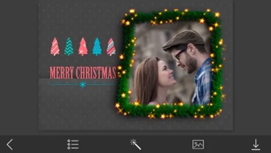 Holiday Xmas Photo Frame - Picture Editor screenshot 0