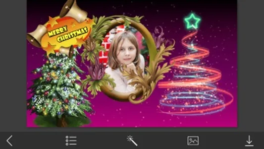 Holiday Xmas Photo Frame - Picture Editor screenshot 1