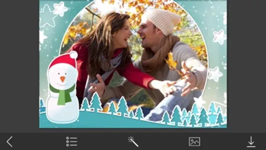 Holiday Xmas Photo Frame - Picture Editor screenshot 2