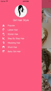 Latest Hair Style For Girl 2017 screenshot 0