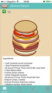 Tasty Sandwich Recipes screenshot 0