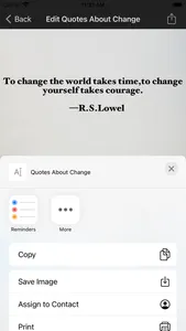 Quotes About Change screenshot 4