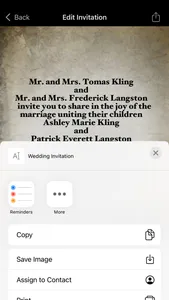 Wedding-Invitations screenshot 4