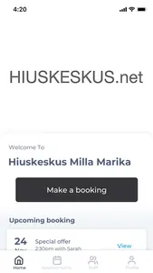 Hiuskeskus Milla Marika screenshot 0