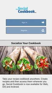 Social Cookbook - Recipe Sharing screenshot 0