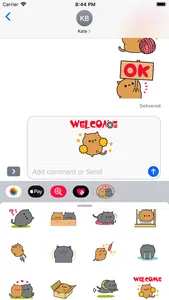 Cutie Babe Stickers pack screenshot 1