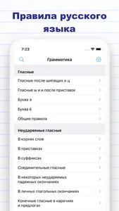 Правила русского языка pro screenshot 0