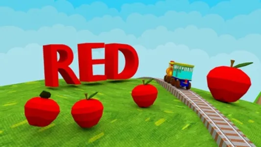 3D Learn Colors Train for Preschool Children screenshot 0