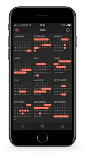 Years calendar screenshot 1