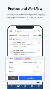 Shiftee - Schedule & Timeclock screenshot 5