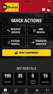 The Cat® Rental Store screenshot 1