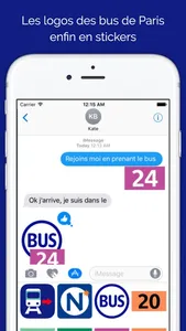 Bus Paris Stickers par Paris-ci la Sortie screenshot 0