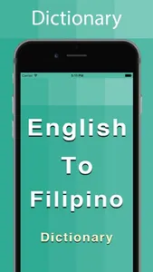 Filipino Dictionary Offline screenshot 0