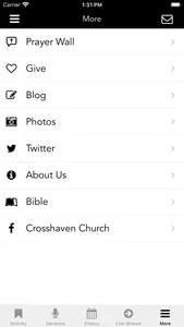 Crosshaven Church Cullman screenshot 2