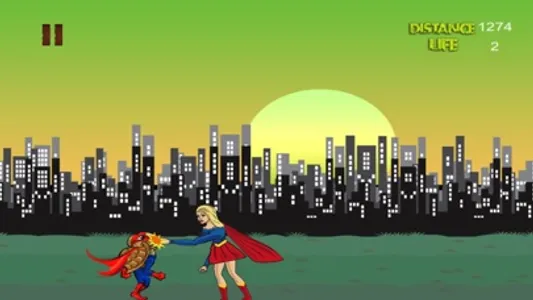 Girl with Superpowers Catch the Zombies screenshot 2