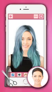 HairStyle Makeover For Girls - Hair Salon Editor screenshot 2