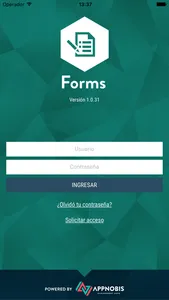 Appnobis Forms screenshot 0