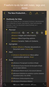 Outlinely - Outliner & notes screenshot 4