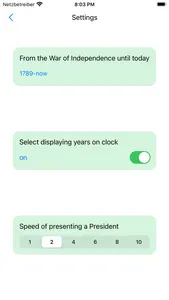 Presidents' Watch screenshot 2