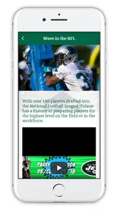 Tulane Football Official App screenshot 1