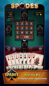 Spades - Offline screenshot 2