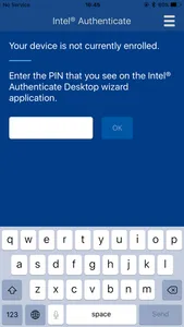 Intel® Authenticate screenshot 1