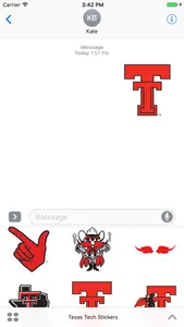 Texas Tech Stickers screenshot 1