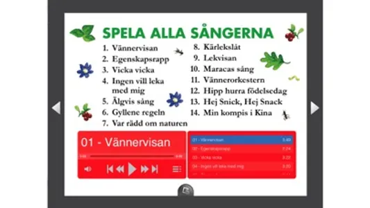 14 Sånger Kojan screenshot 0