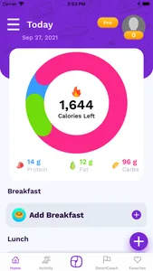 SmartPlate | #1 Food Tracker screenshot 0