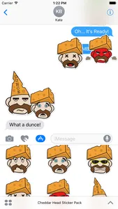 Cheddar Head Sticker Pack screenshot 3