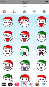 Christmas Emoji • Stickers screenshot 1