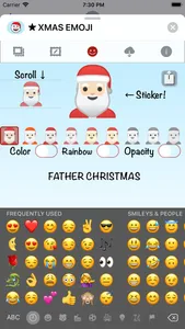 Christmas Emoji • Stickers screenshot 8