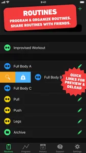 HeavySet - Gym Workout Log screenshot 1