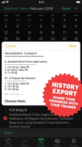 HeavySet - Gym Workout Log screenshot 9