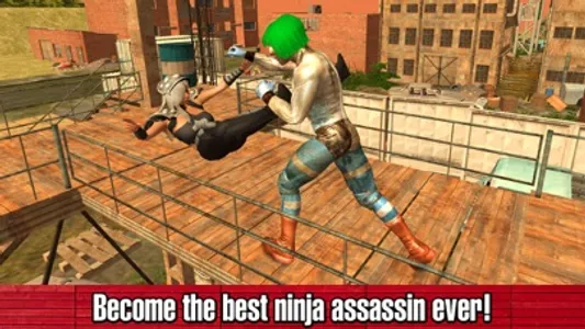 Ninja Assasin Kung Fu Fighting Champ 3D screenshot 0