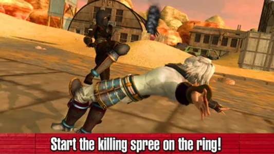 Ninja Assasin Kung Fu Fighting Champ 3D screenshot 2