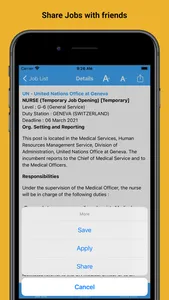 UN & NGO Jobs screenshot 3