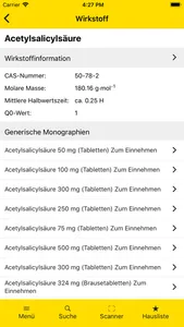 Gelbe Liste Pharmindex App screenshot 2