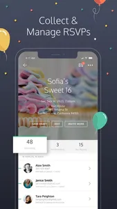 Poply: Party Invitation Maker screenshot 2