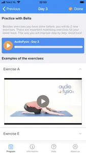 AudioFysio Lower Back Pain App screenshot 6