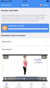 AudioFysio Lower Back Pain App screenshot 9