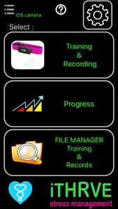 iTHRVE stress management screenshot 1