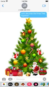 Decor Christmas Tree Stickers screenshot 0