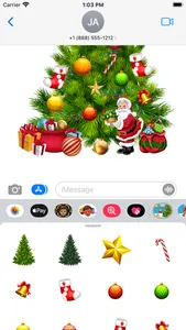 Decor Christmas Tree Stickers screenshot 1